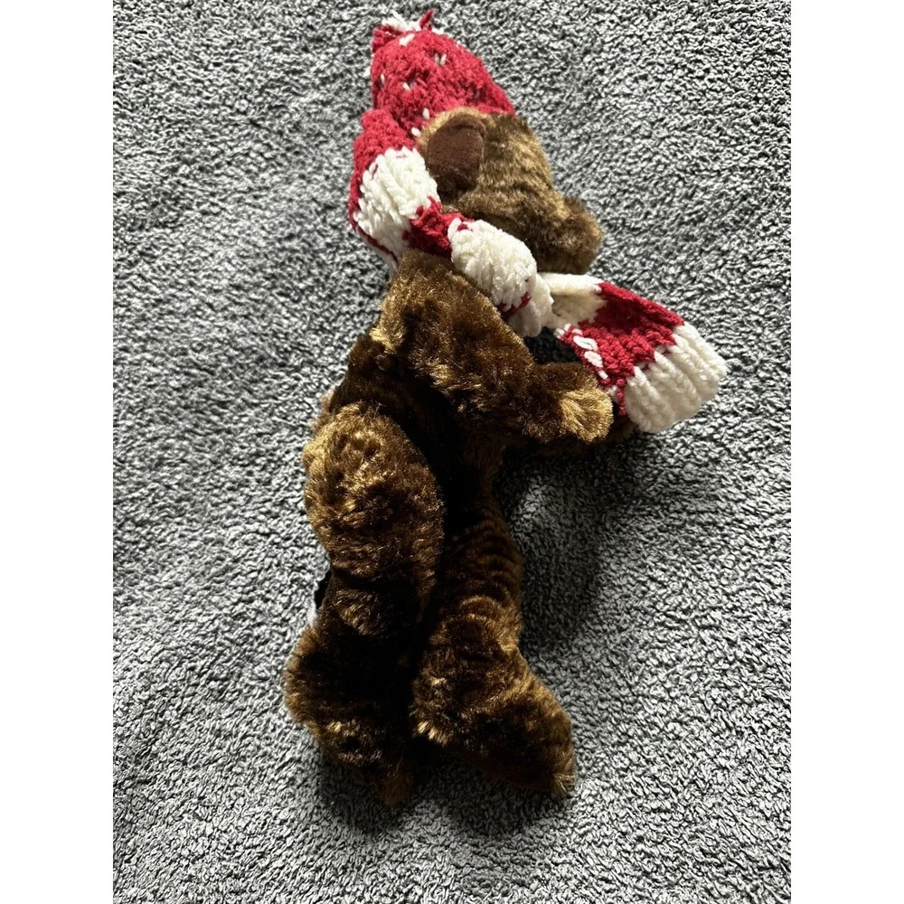 Terry's Village Christmas Bear Plush Item 95/187 Scarf‎ And Hat